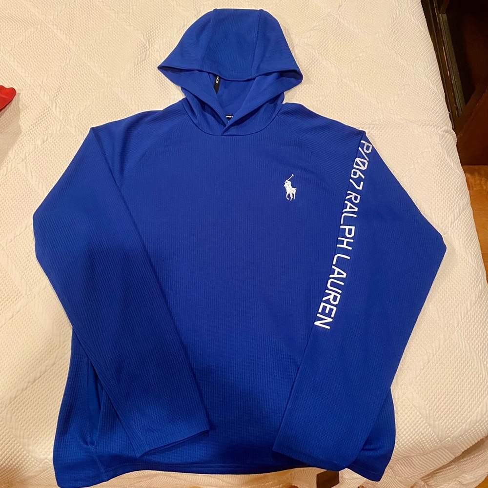 Polo Ralph Lauren waffle knit pullover shirt